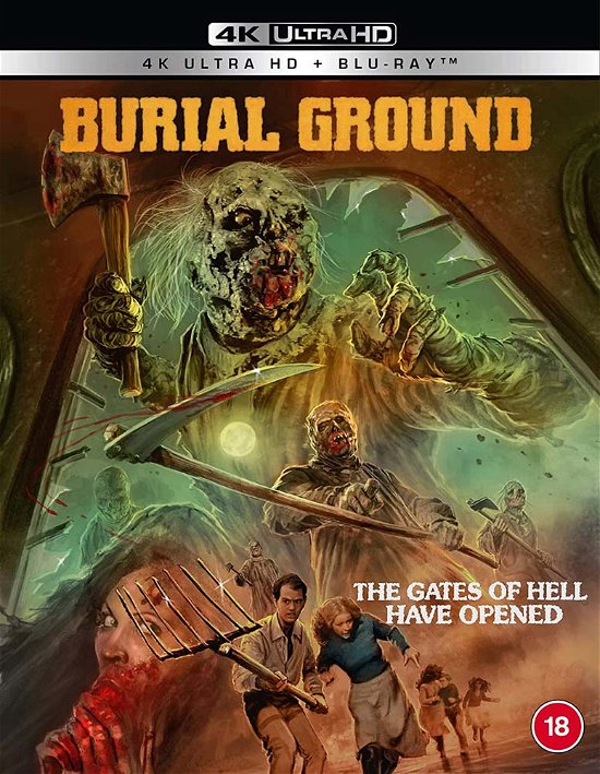 Cover for Burial Ground (4K Ultra HD) (2023)
