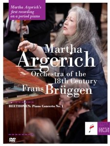 Cover for Beethoven / Martha Argerich · Piano Concerto No. 1 / (Amar) (MDVD) (2015)