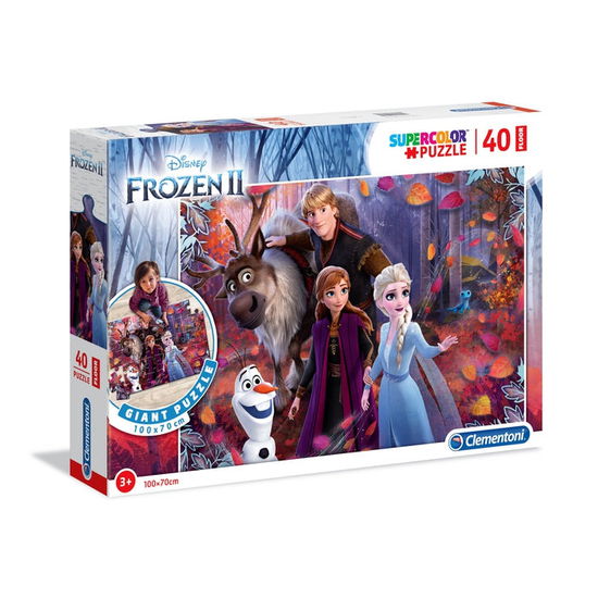 Clementoni Vloerpuzzel Disney Frozen 2 40st. - Clementoni - Inne -  - 8005125254644 - 