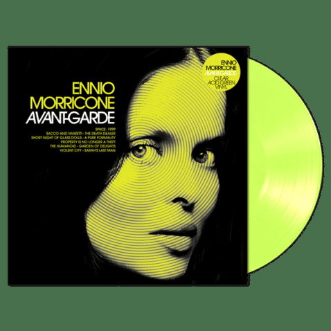 Cover for Ennio Morricone · Avantgarde (Clear Acid Green Vinyl) (+Insert) (LP) [Clear Acid Green Vinyl edition] (2024)