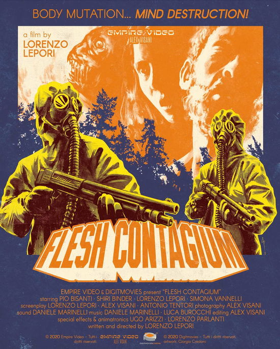 Cover for Flesh Contagium (Blu-ray) (2021)