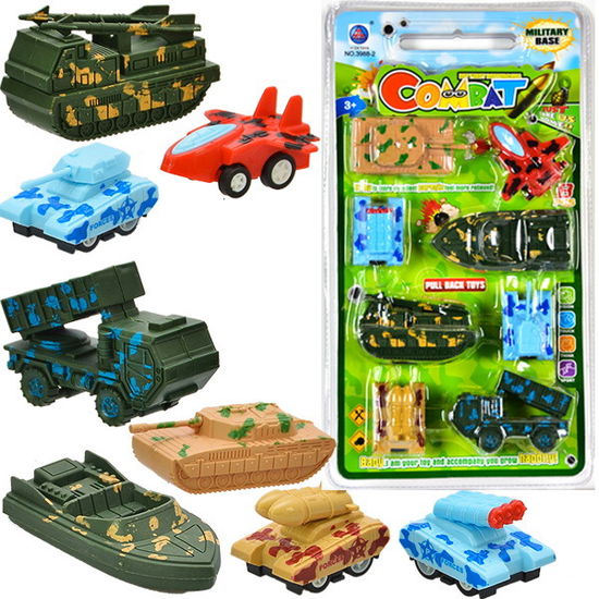 (170E) - Set Bivalva 8  Mezzi Militari Ass. - Ginmar: Mezzi - Merchandise -  - 8055742227644 - 