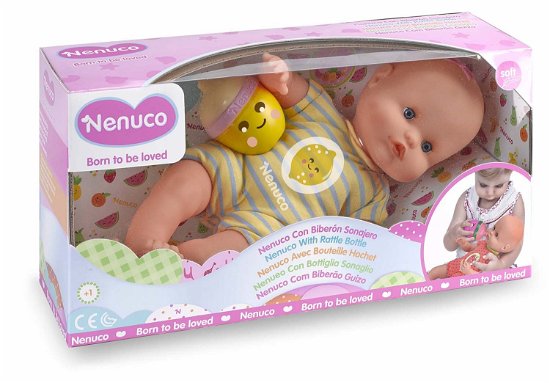 Cover for As Company · AS Nenuco - Nenuco with Rattle Bottle - Lemon (25915) (Toys)