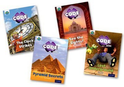 Cover for Mara Bergman · Project X CODE Extra: Purple Book Band, Oxford Level 8: Wonders of the World and Pyramid Peril, Mixed Pack of 4 - Project X CODE ^IExtra^R (Paperback Book) (2016)