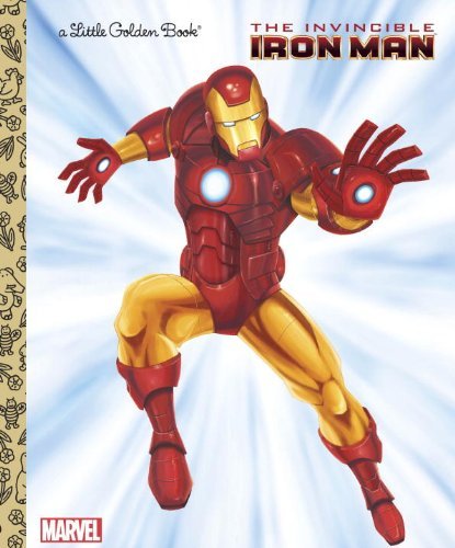 Cover for Billy Wrecks · The Invincible Iron Man (Marvel: Iron Man) (Little Golden Book) (Gebundenes Buch) (2012)