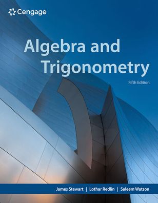 Cover for Stewart, James (McMaster University and University of Toronto) · Algebra and Trigonometry (Gebundenes Buch) (2023)