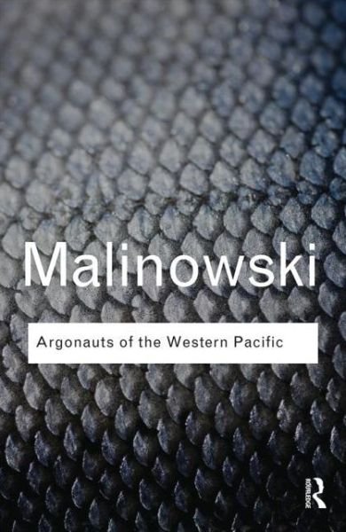 Cover for Bronislaw Malinowski · Argonauts of the Western Pacific - Routledge Classics (Taschenbuch) (2014)