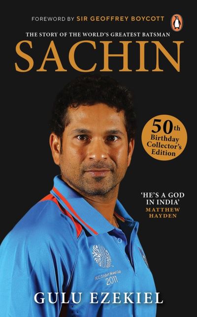 Cover for Gulu Ezekiel · Sachin : The Story of the World's Greatest Batsman (Book) (2023)