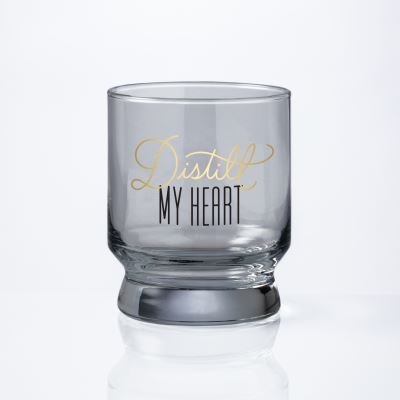 Distill My Heart Lowball Glass - Brass Monkey - Merchandise - Galison - 9780735368644 - July 22, 2021