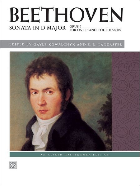 Cover for Beethoven · Sonata in D Major, Op. 6 (Bog) (2012)