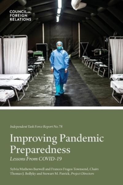 Cover for Thomas J Bollyky · Improving Pandemic Preparedness (Paperback Book) (2020)