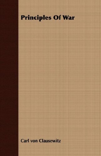 Cover for Carl Von Clausewitz · Principles of War (Paperback Bog) (2008)