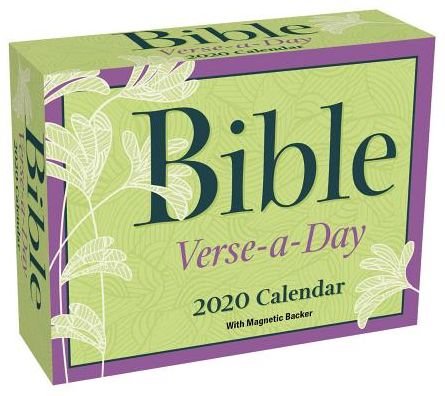 Cover for Andrews McMeel Publishing · Bible Verse-A-Day 2020 Mini Day-to-Day Calendar (Kalender) (2019)