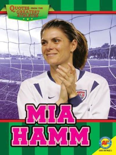 Cover for N/a · Mia Hamm (Hardcover Book) (2016)