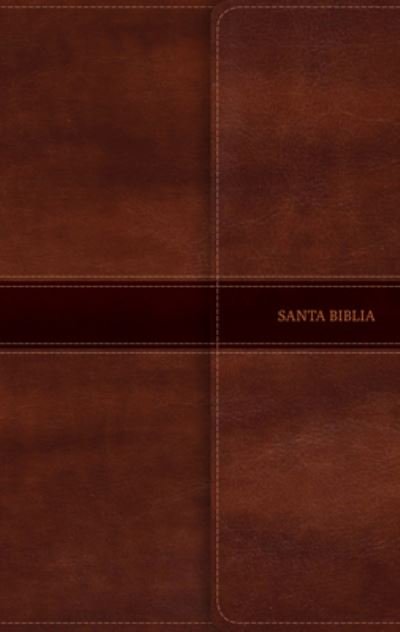 Cover for B&amp;H Espanol Editorial Staff · NVI Biblia Ultrafina, marron simil piel y solapa con iman (Leather Book) (2019)