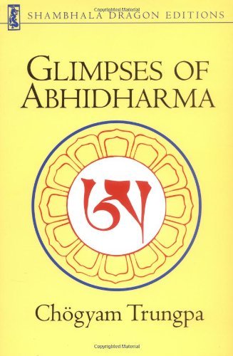 Cover for Chogyam Trungpa · Glimpses of Abhidharma: from a Seminar on Buddhist Psychology (Paperback Bog) (2001)