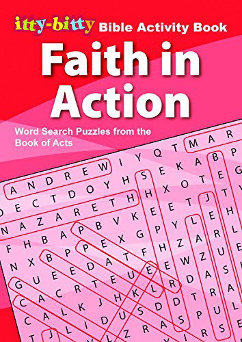 Cover for Warner Press Kids · Ittybitty Activity Book Faith in Action, Word Search (Paperback Book) (2012)