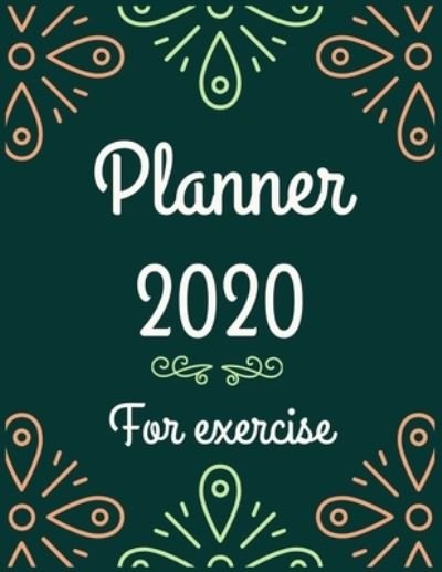Cover for Aj Books Gallery · Planner 2020 for exercise (Pocketbok) (2019)