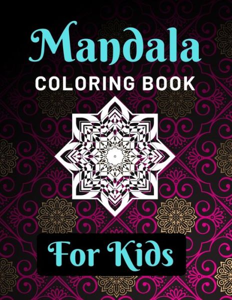 Cover for Easy Mandala Coloring Book · Mandala Coloring Book for Kids (Paperback Book) (2019)