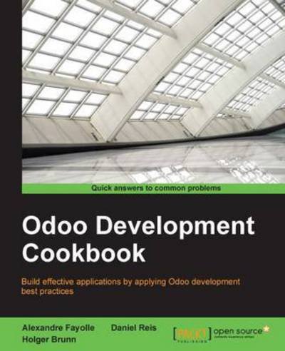 Cover for Holger Brunn · Odoo Development Cookbook (Pocketbok) (2016)