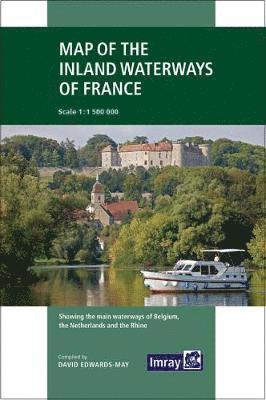 Cover for David Edwards-May · Imray: Map of the Inland Waterways of France (Paperback Book) [3 New edition] (2019)