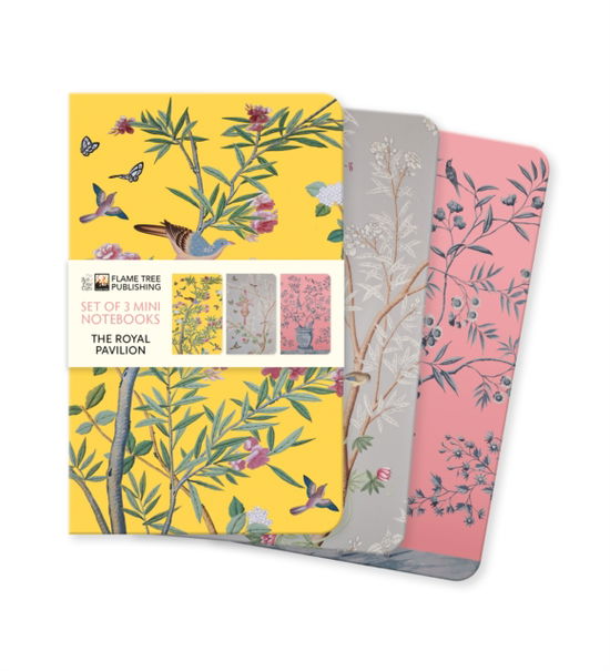 Royal Pavilion, Brighton Set of 3 Mini Notebooks - Mini Notebook Collections - - Books - Flame Tree Publishing - 9781835625644 - August 12, 2025