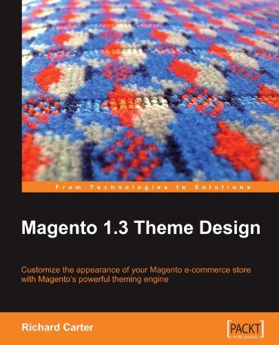 Cover for Richard Carter · Magento 1.3 Theme Design (Paperback Book) (2009)