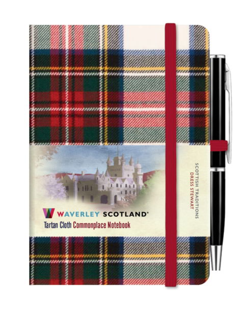 Cover for Waverley Scotland · Waverley Commonplace Notebooks:Dress Stewart Tartan Mini Notebook with Pen (10.5 x 7cm) - Waverley Commonplace Tartan Notebooks (Hardcover Book) (2025)