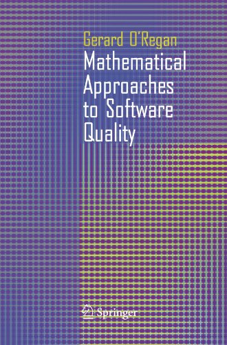 Cover for Gerard O'Regan · Mathematical Approaches to Software Quality (Paperback Book) (2012)