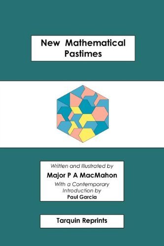 Cover for Percy Macmahon · New Mathematical Pastimes (Pocketbok) (2004)