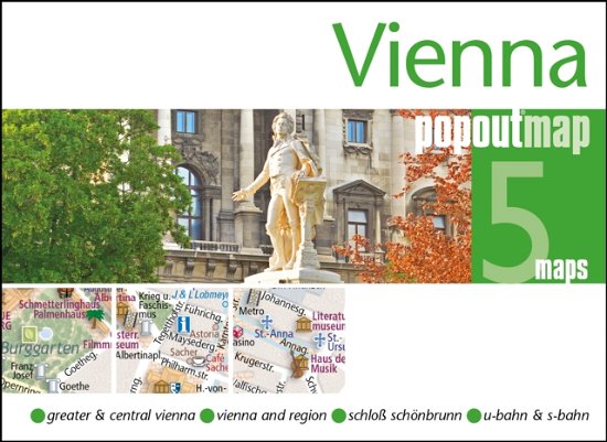 Cover for Popout Map · Vienna PopOut Map - PopOut Maps (Map) (2023)