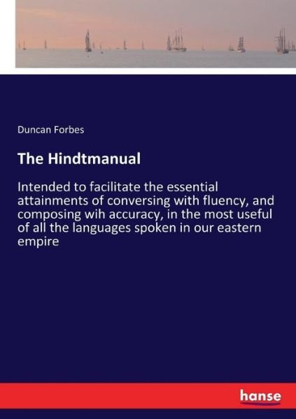 Cover for Forbes · The Hindtmanual (Book) (2017)