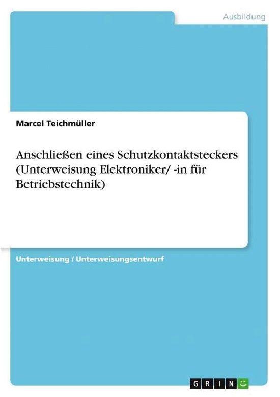 Cover for Teichmüller · Anschließen eines Schutzkon (Bog)