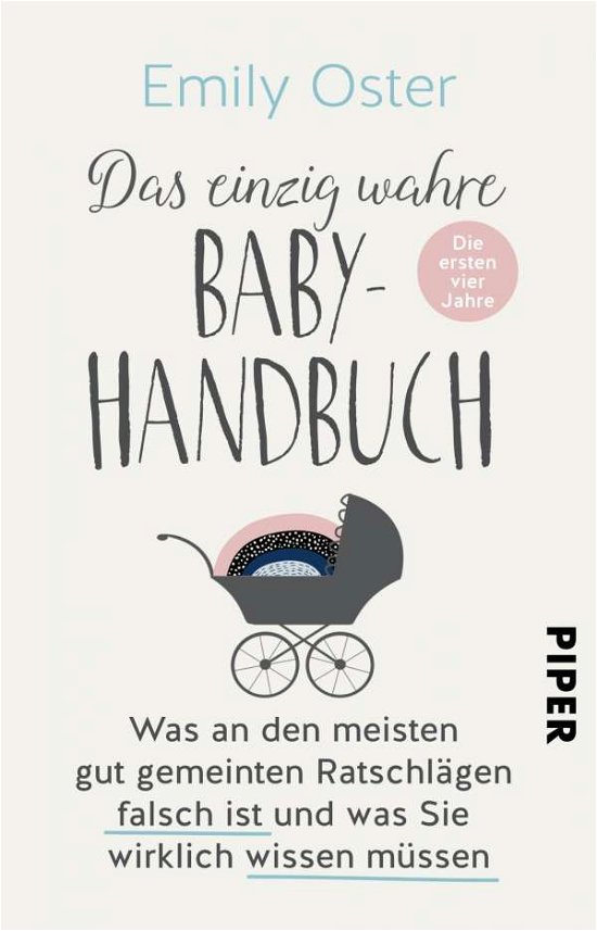 Cover for Oster · Das einzig wahre Baby-Handbuch (Book)