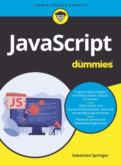 JavaScript fur Dummies - Fur Dummies - Sebastian Springer - Książki - Wiley-VCH Verlag GmbH - 9783527720644 - 9 października 2024