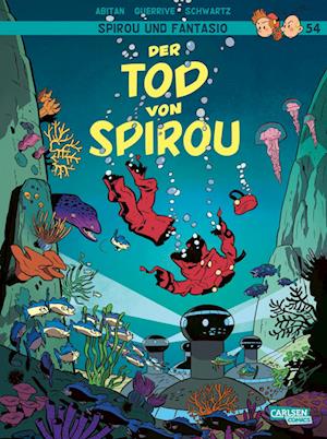 Cover for Sophie Guerrive · Spirou und Fantasio: Band 54: Der Tod von Spirou (Book) (2023)
