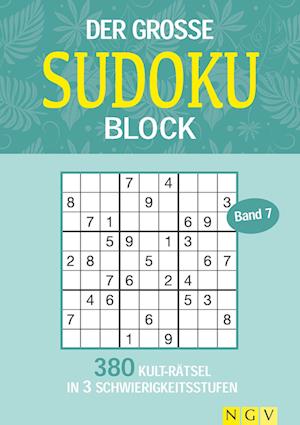 Cover for Der große Sudoku-Block Band 7 (Book) (2023)