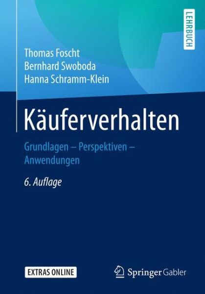 Cover for Thomas Foscht · Kaeuferverhalten (Book) (2017)