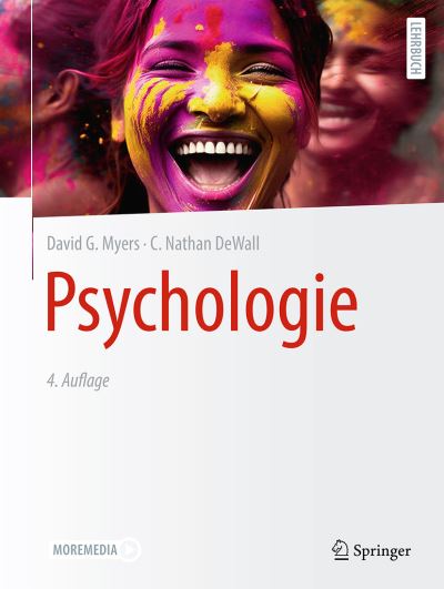 Cover for David G. Myers · Psychologie (Springer-Lehrbuch) (Bok) (2023)