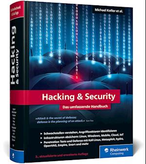 Hacking u. Security: Das umfassende Hacking-Handbuch mit über 1.000 Seiten Profiwissen. 3., aktualisierte Auflage des IT-Standardwerks - Michael Kofler - Livros - Rheinwerk Computing - 9783836291644 - 8 de dezembro de 2022