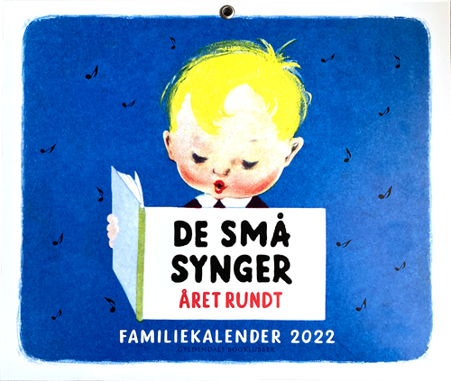 Cover for Gunnar Nyborg-Jensen · De små synger året rundt familiekalender 2022 (Calendar) [1. Painos] (2021)