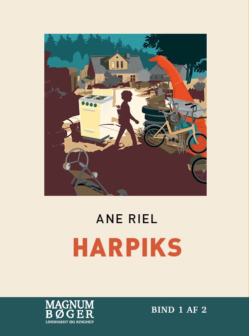 Cover for Ane Riel · Harpiks (Storskrift) (Innbunden bok) [6. utgave] (2021)