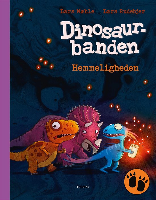 Cover for Lars Mæhle · Dinosaurbanden – Hemmeligheden (Hardcover bog) [1. udgave] (2022)