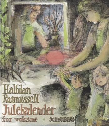 Cover for Halfdan Rasmussen; Ib Spang Olsen · Julekalender for voksne (Indbundet Bog) [2. udgave] [Indbundet] (1993)