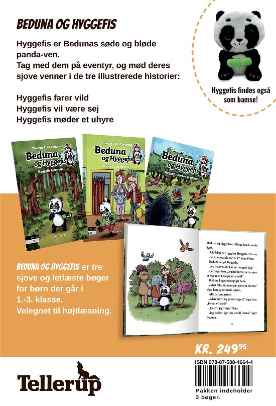 Cover for Thomas Friis Pedersen · Læs-LIX: Beduna og Hyggefis (Sampak) (Hardcover Book) [1er édition] (2022)