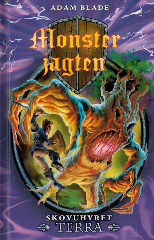 Cover for Adam Blade · Monsterjagten: Monsterjagten 35: Skovuhyret Terra (Gebundesens Buch) [1. Ausgabe] (2015)