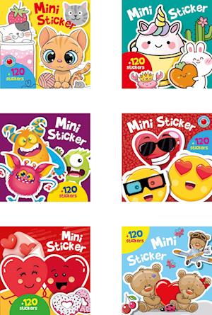 Snip Snap Snude: Snip Snap Snude: Mini stickers 1-6 (æske med 48 stk. ass. - pris pr. stk. ca. kr. 14,95 (Taschenbuch) [1. Ausgabe] (2023)