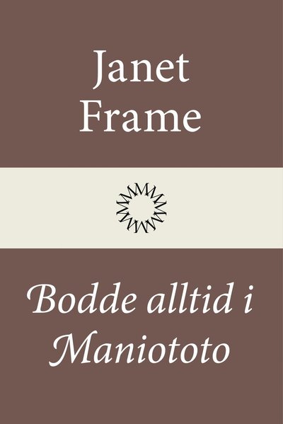 Bodde alltid i Maniototo - Janet Frame - Books - Modernista - 9789174997644 - May 31, 2026