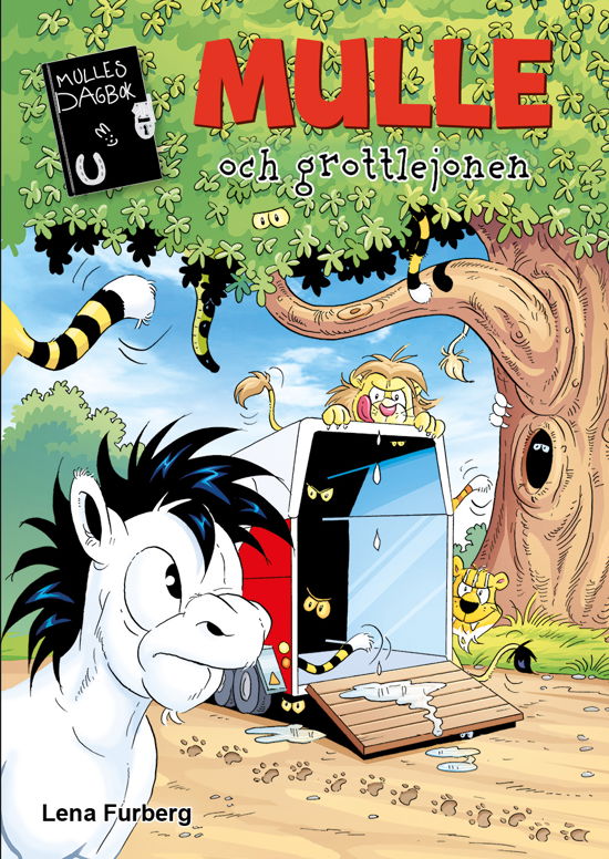 Cover for Lena Furberg · Mulles dagbok 14: Mulle och grottlejonen (Kartor) (2024)