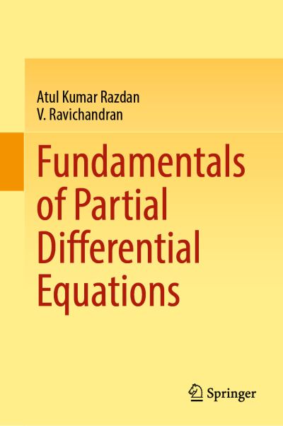 Cover for Atul Kumar Razdan · Fundamentals of Partial Differential Equations (Hardcover Book) [2022 edition] (2022)